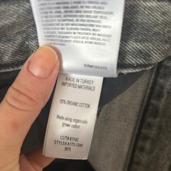 AGOLDE -90s Jean grey - size 27 - Picture 5 of 6